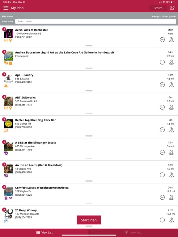 Visit Rochester, NY iPad screenshot 8 - Travel app