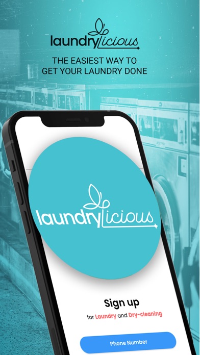 LaundryLicious Cleaners iPhone screenshot 1 - Lifestyle app