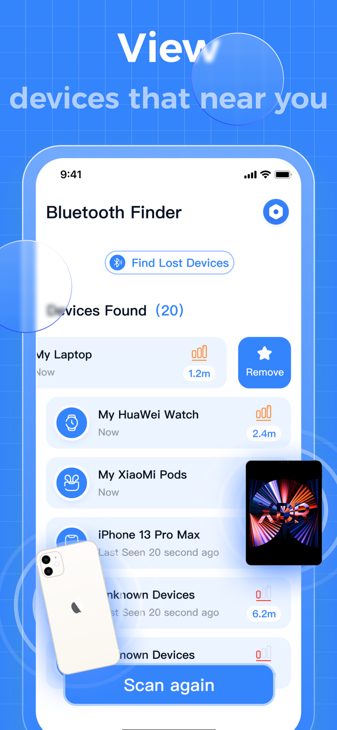 Bluetooth Finder Track Device