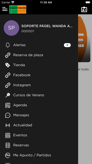 Espacio Raqueta Alcalá Screenshot
