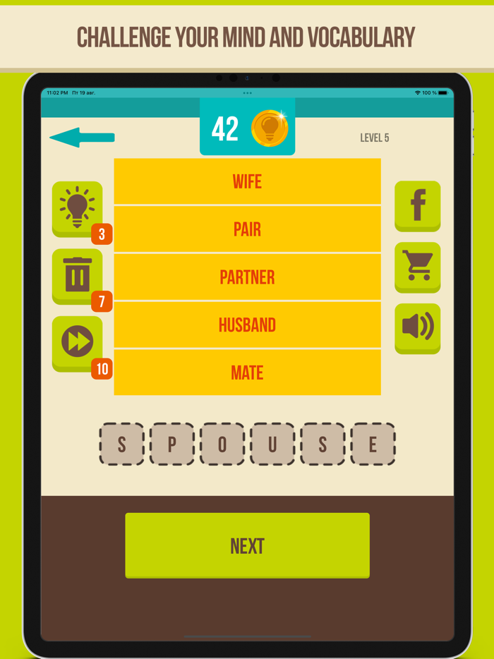 Guess the Word - 5 Clues Alias