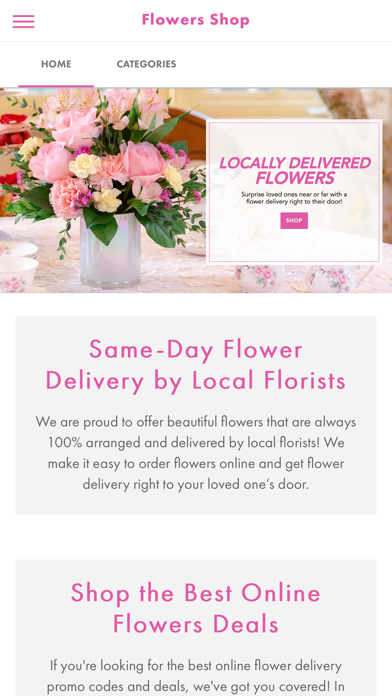 Florist: Fresh Flower Delivery Screenshot
