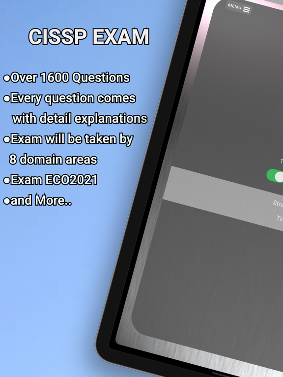 Screenshot #4 pour CISSP EXAM