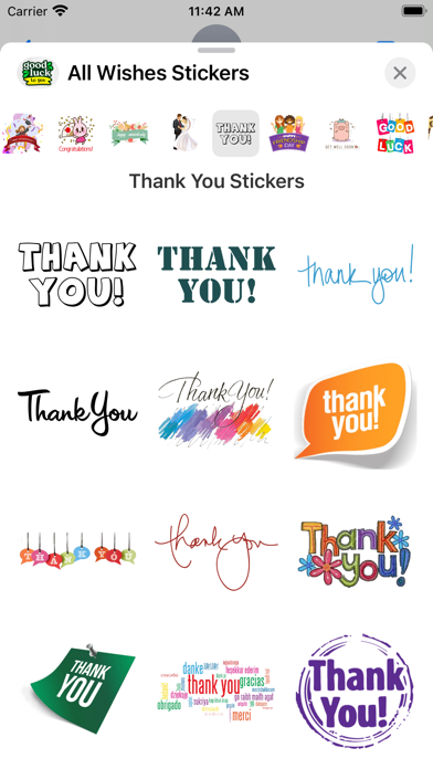 Daily All Wishes Stickers Screenshot