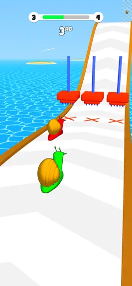 Game screenshot Snail Run Race mod apk