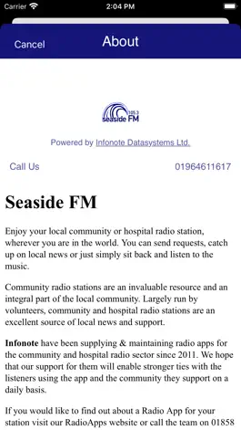 Game screenshot Seaside FM apk
