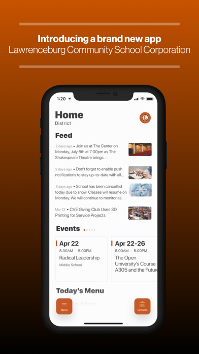 Screenshot 1 of Lawrenceburg CSC App