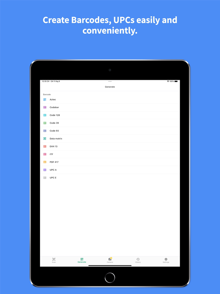 QR code Barcode UPC Reader