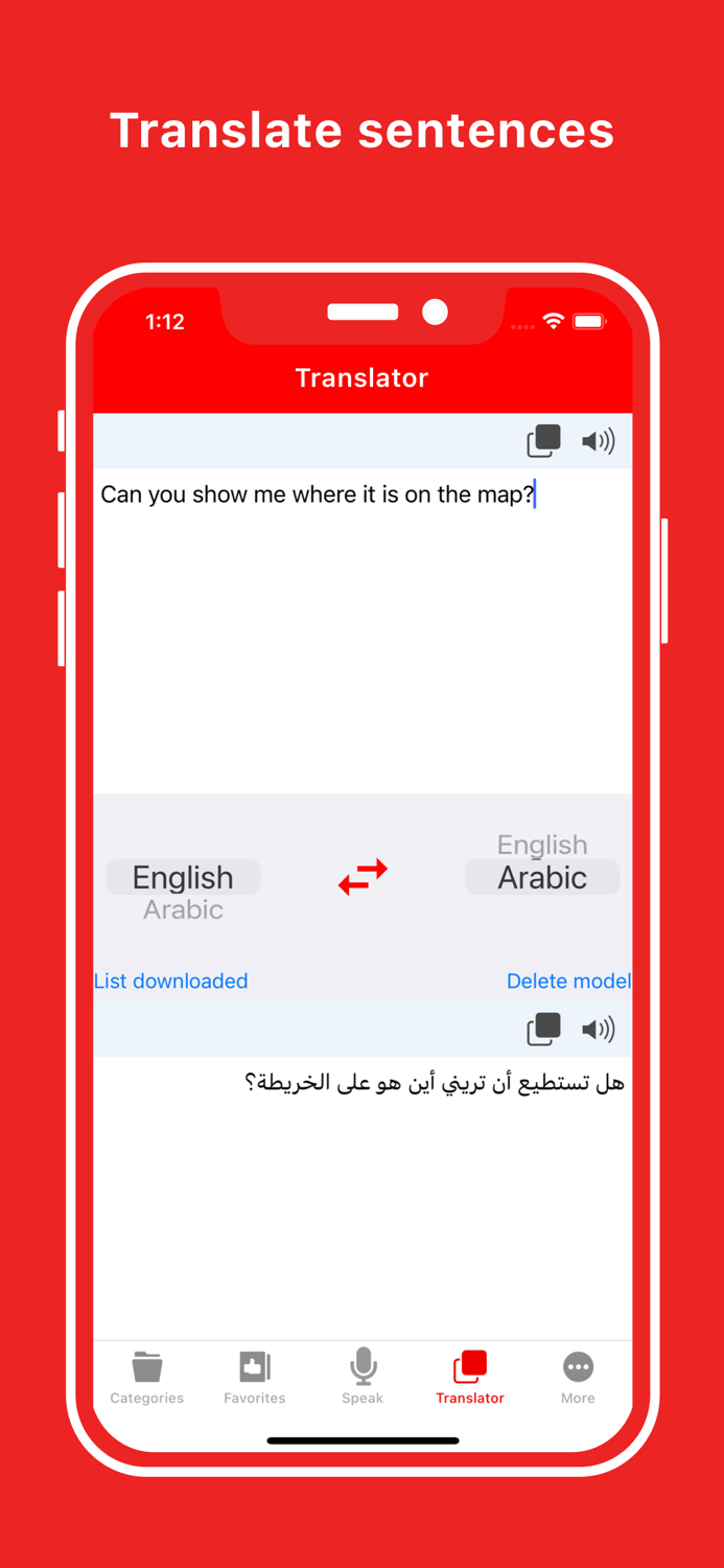 Arabic Dictionary Translator