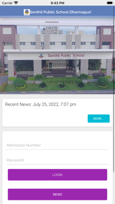 Senthil Public School AMK Screenshot