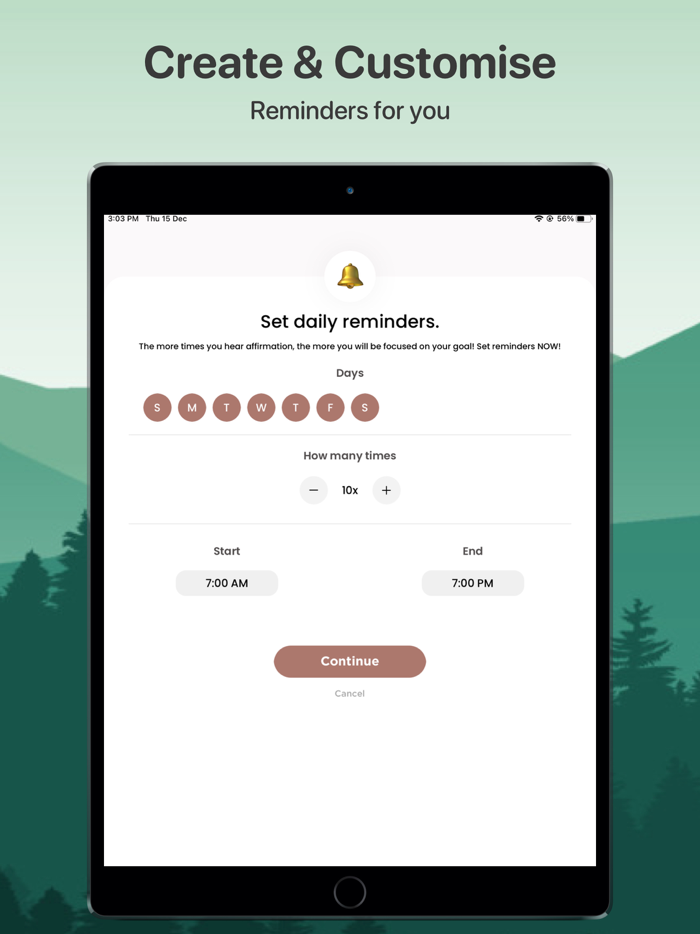 Daily Affirmations App I Am