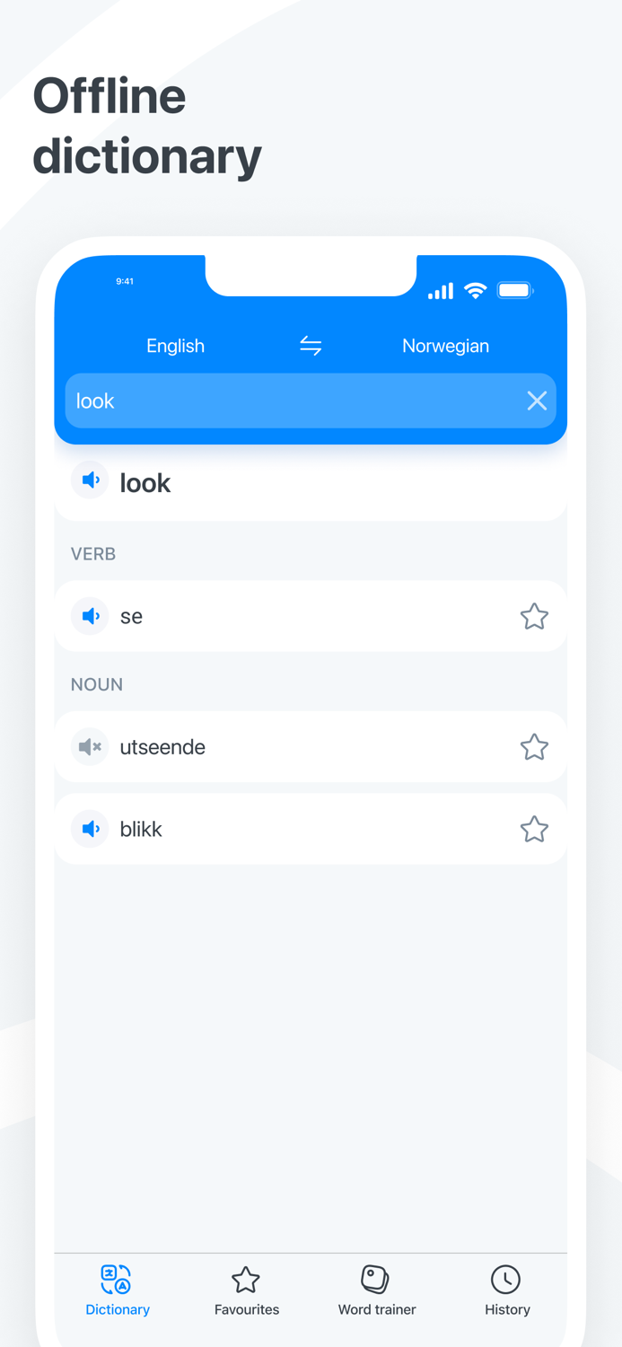 Norwegian−English dictionary