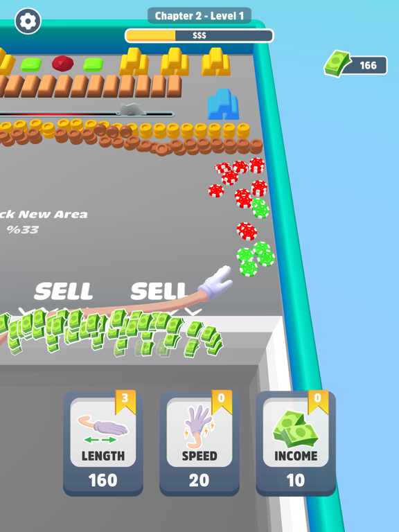 Cash Sweeper iPad screenshot