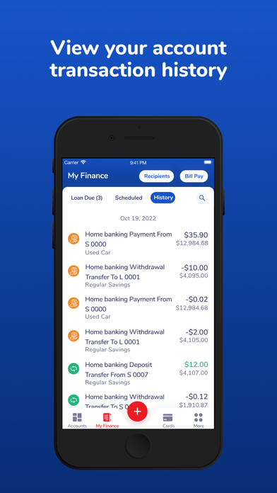 Estacado FCU Screenshot