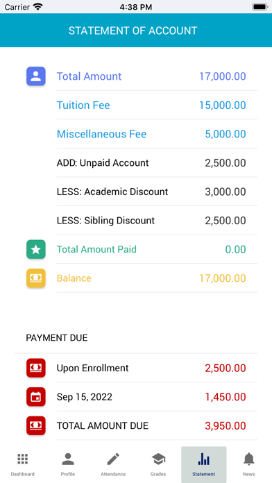 Christian Values School Screenshot