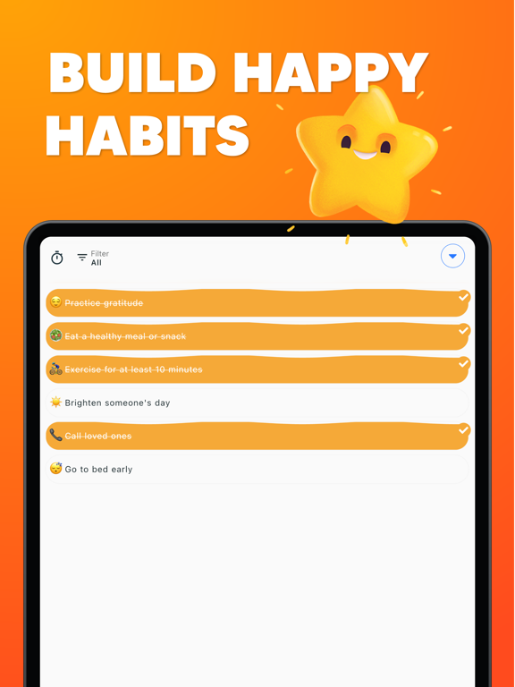Cheerly: Daily Self-Care Game iPad screenshot 3 - Health & Fitness app