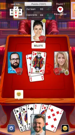 Game screenshot FaceBelote hack