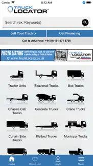 truck locator iphone screenshot 1