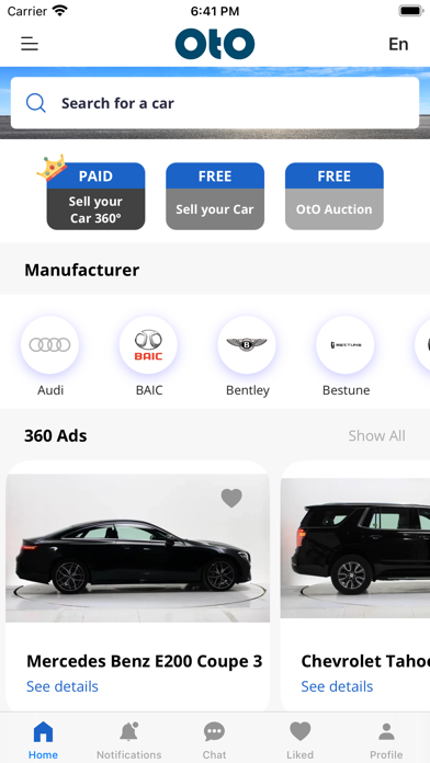 OtO - sell your car Screenshot