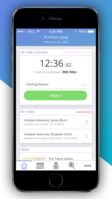 Cegid Peoplenet Screenshot