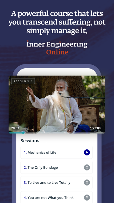 Sadhguru- Yoga & Meditation Screenshot