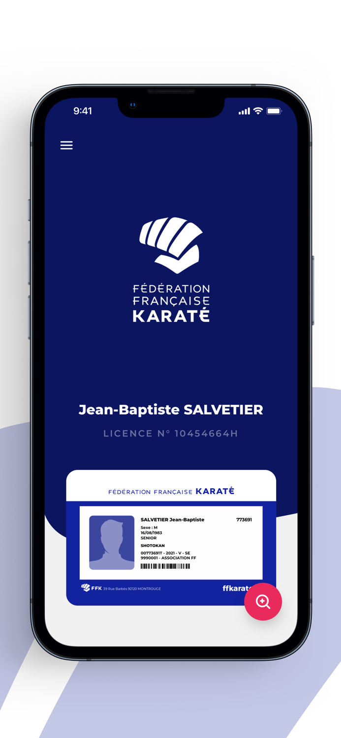 FFKarate e-licence