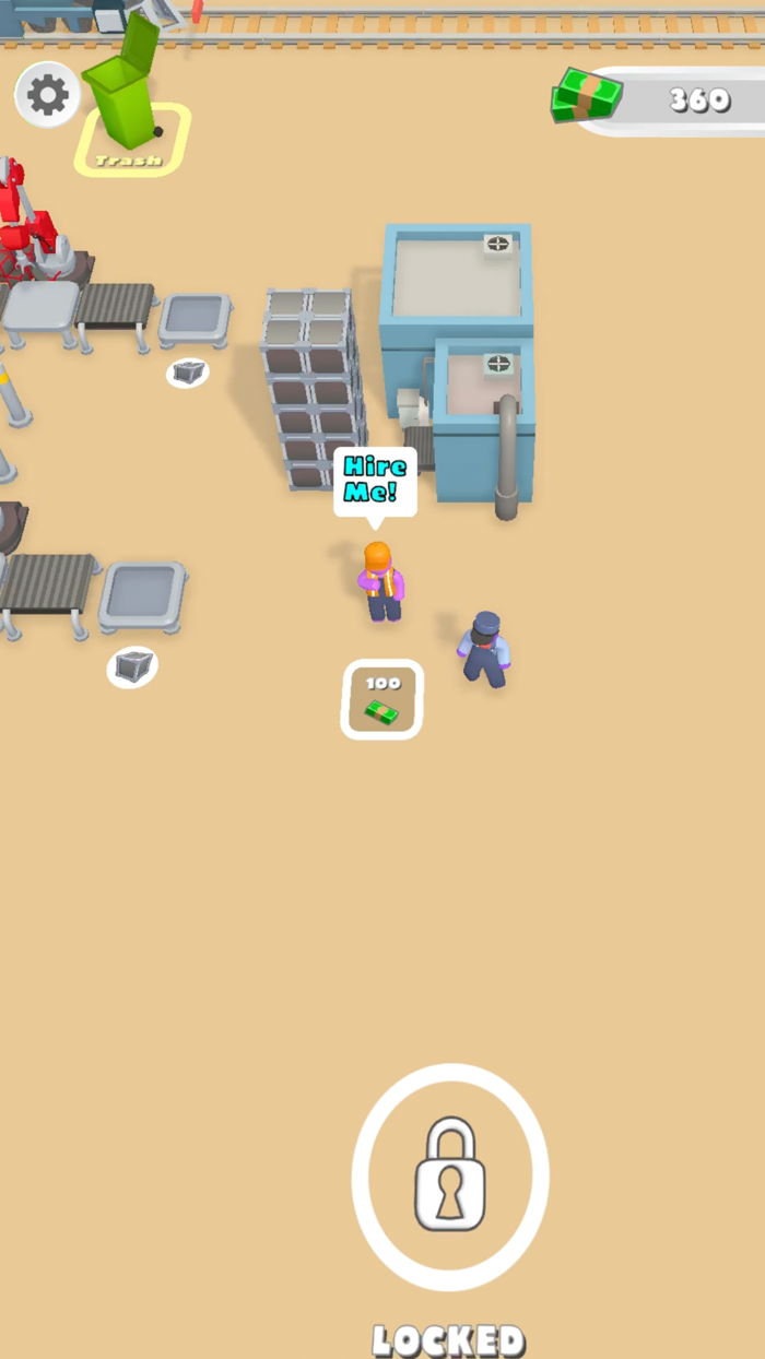 Cargo Train Station 3D