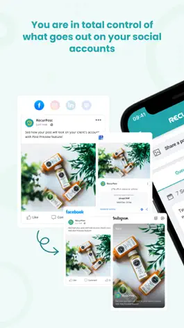 Game screenshot RecurPost - Social Media App apk