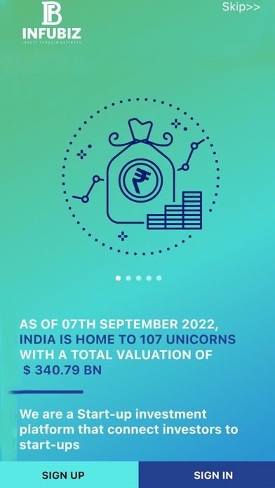 Infubiz-Invest in Startups Screenshot