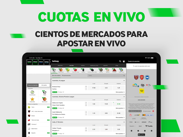 ‎Apuestas Online Betway Screenshot