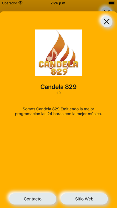 Candela 829 Screenshot