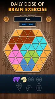 woody poly block hexa triangle iphone screenshot 2