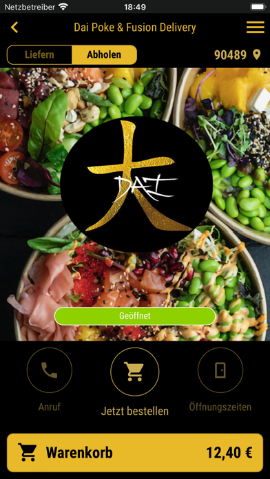 Dai Poke & Fusion Delivery Screenshot