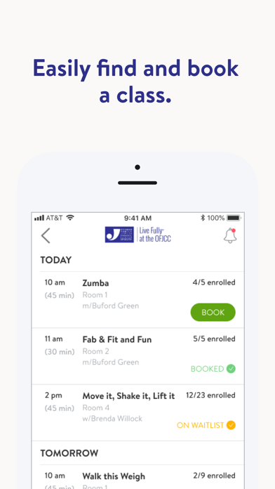 OFJCC Wellness Screenshot