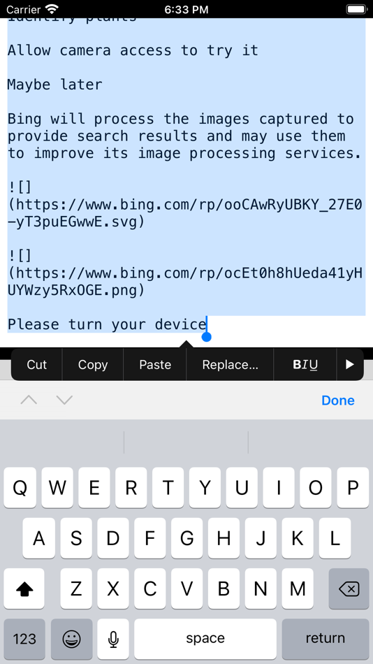 #8. ToMarkdown (iOS) بواسطة: Lee Hanken