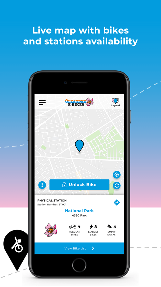 #1. Oleander E-Bikes (iOS) 由: Wegoshare, Lda.