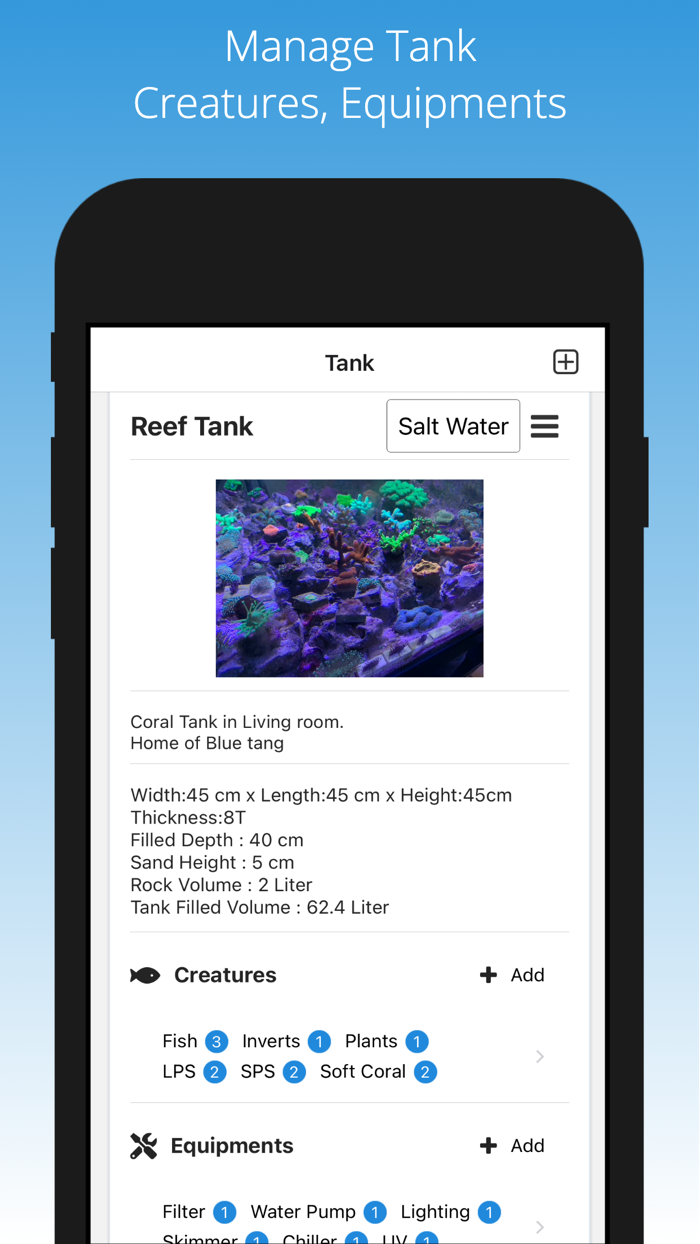 My Aquarium - Keeping Note