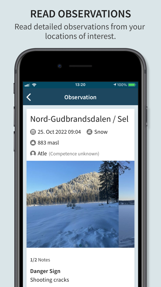 #6. Varsom (iOS) Podle: Norges Vassdrags- og Energidirektorat