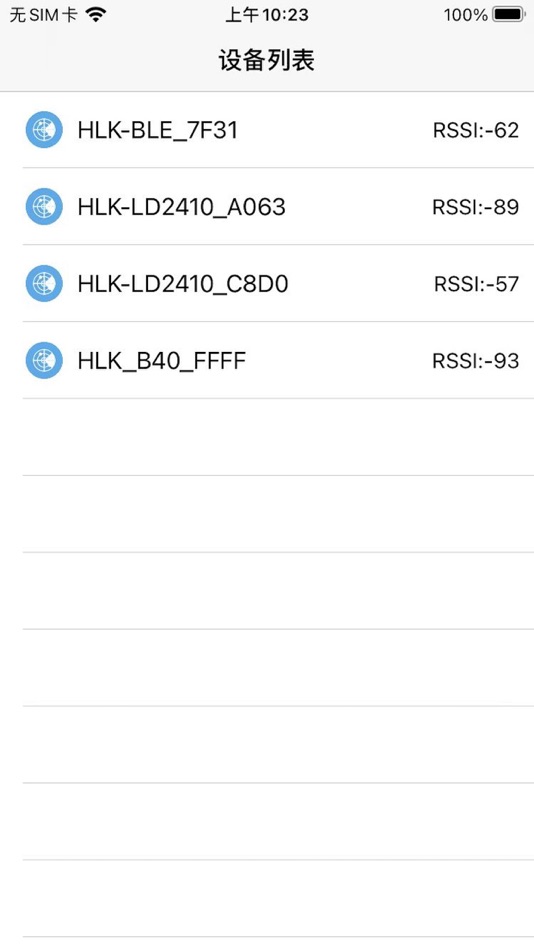#1. HLKRadarTool (iOS) 由: 深圳市海凌科电子有限公司