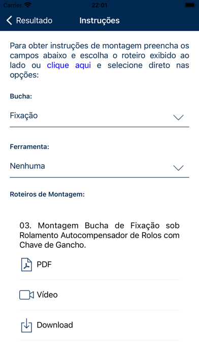 Cálculo de Redução de Folga Screenshot