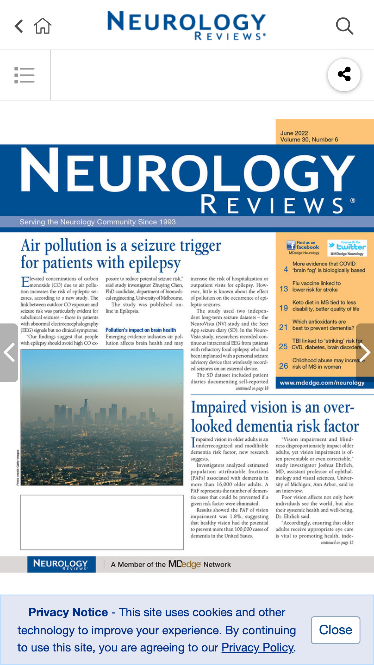 Neurology Reviews