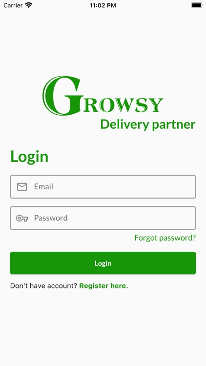 Growsy Delivery Partner