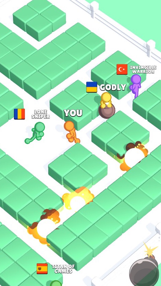 #2. Bomberboy.io (iOS) 由: Five More Minutes Games