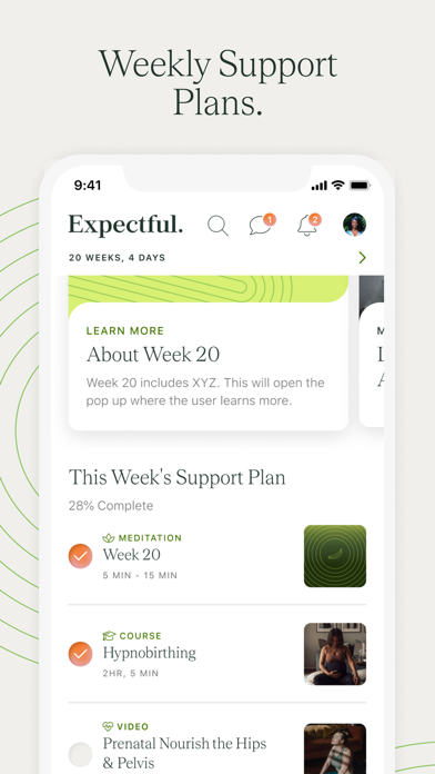 Expectful: Wellness for Moms Screenshot