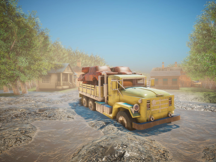 Offroad Truck USA Mudding Game