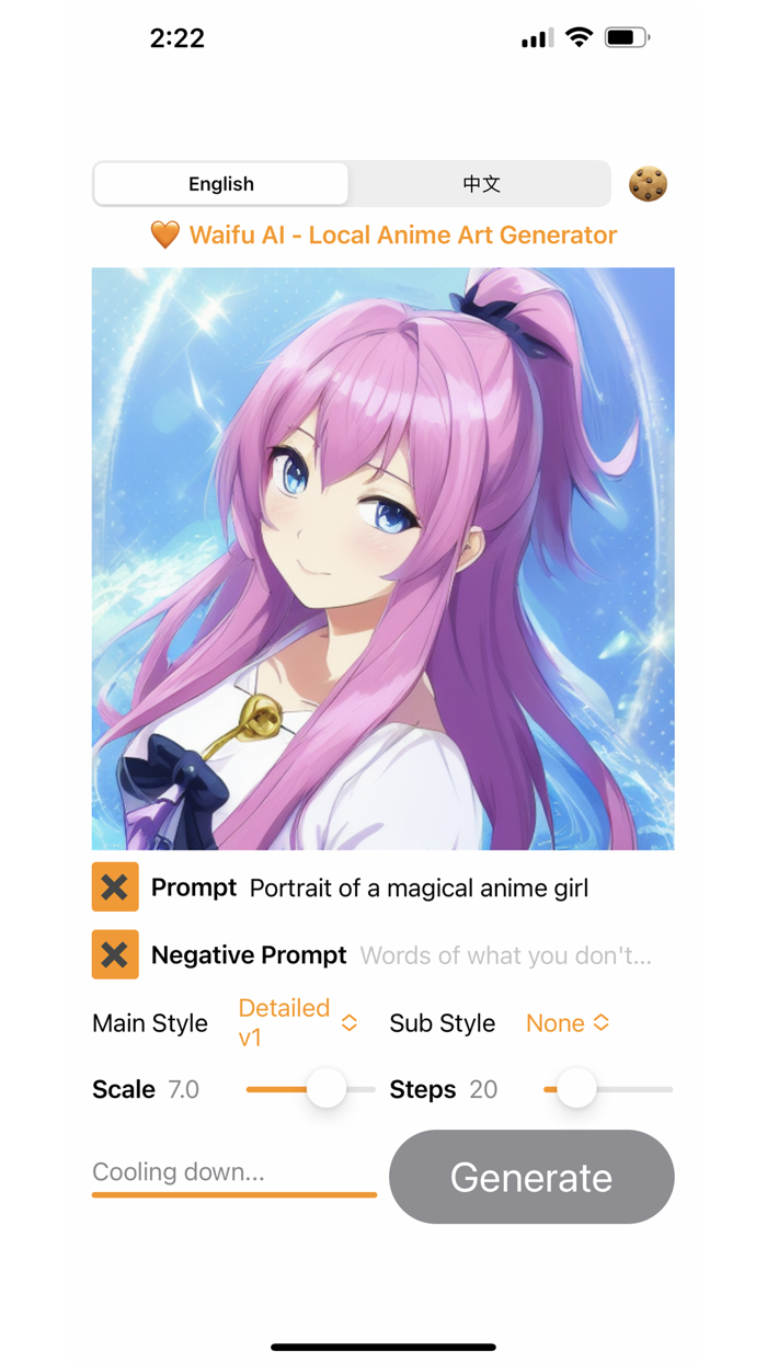 Waifu Art AI - Local Generator