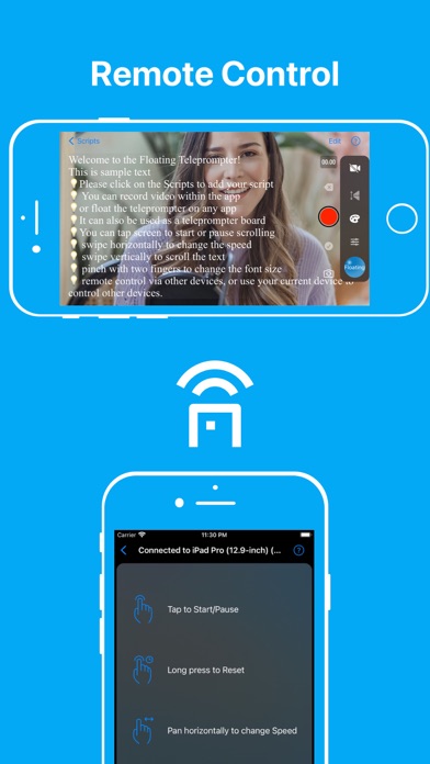 Teleprompter: フローティングスクリプトのおすすめ画像5