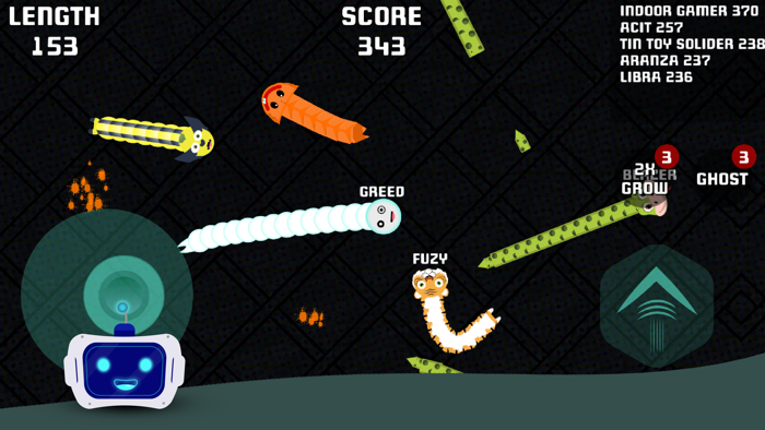 Snake Battle Worm Snake Game