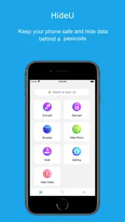 hideu: hide photos & videos iphone screenshot 1