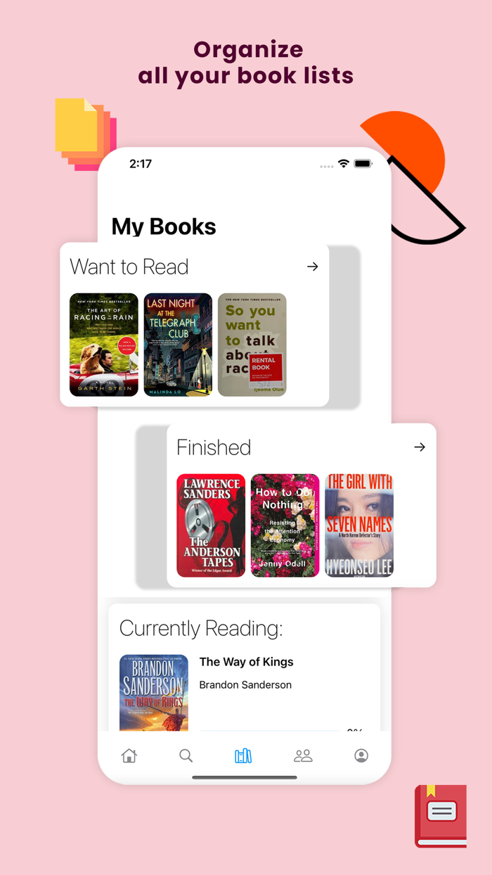 Luna - Book Tracker and TBR List